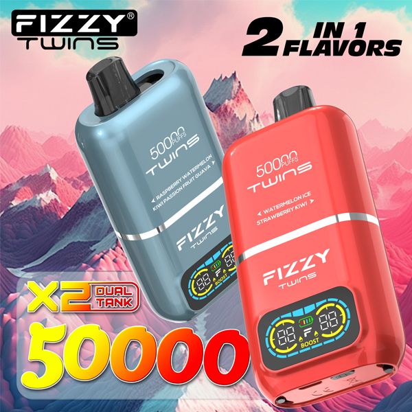 FIZZY Twins 2IN1 50K Disposable Vape