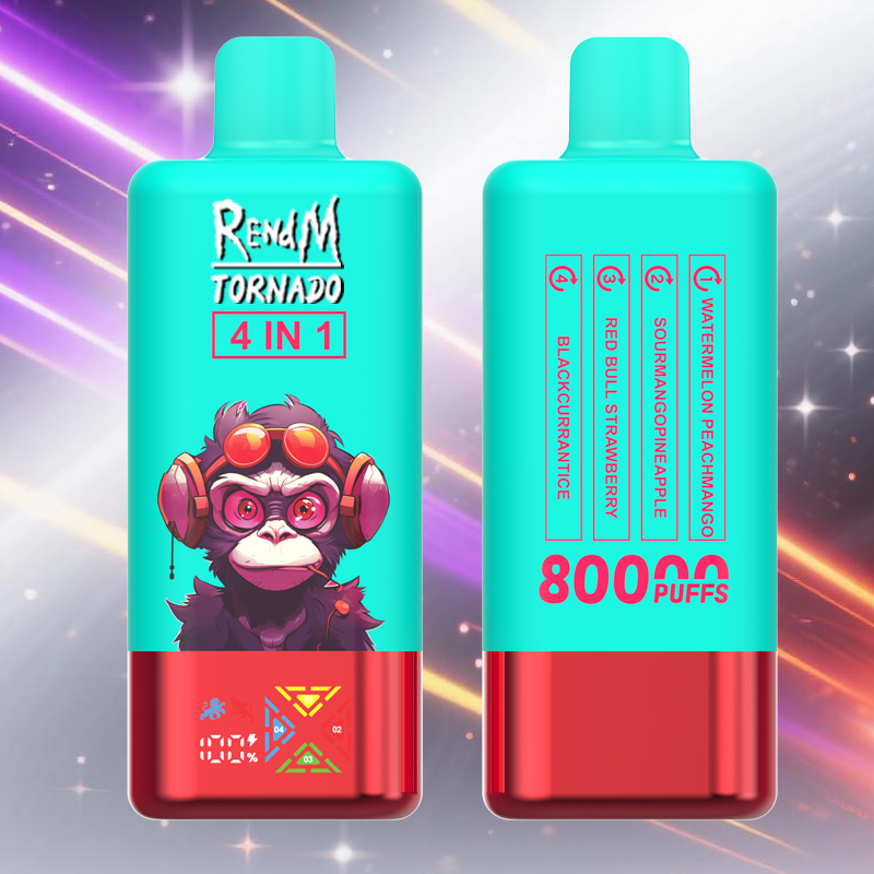 Rendm Tornado 4in1 80000 Puffs Vape
