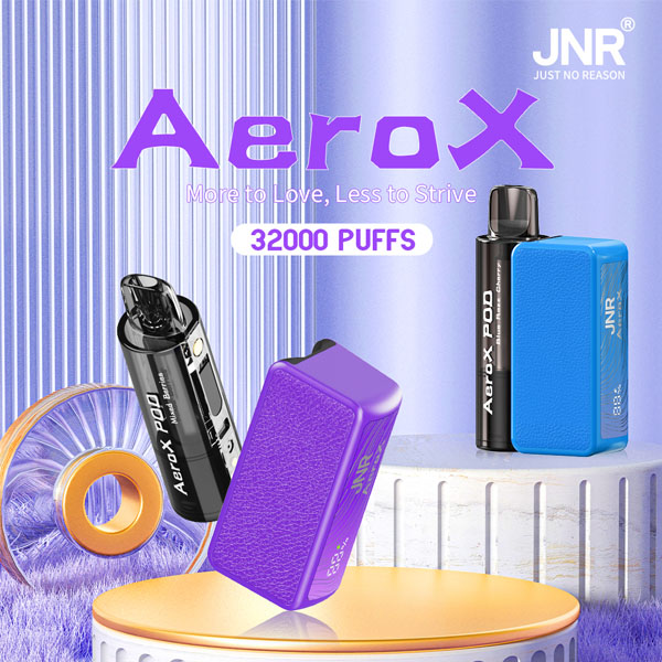 China JNR AeroX 32000 Puffs Visible E-liquid Disposable Vapes Manufacturer  and Supplier | Blongang